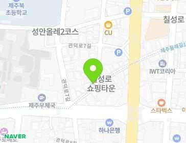 제주특별자치도 제주시 칠성로길 7-1 (일도일동) 지도