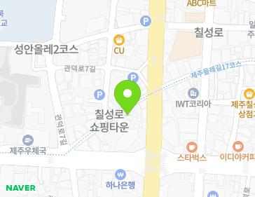 제주특별자치도 제주시 칠성로길 12 (일도일동) 지도