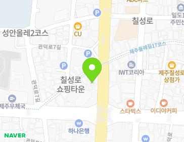 제주특별자치도 제주시 칠성로길 14 (일도일동) 지도