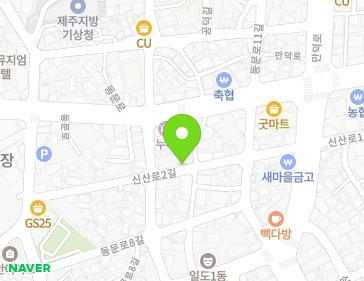 제주특별자치도 제주시 동문로8길 3 (일도일동) 지도