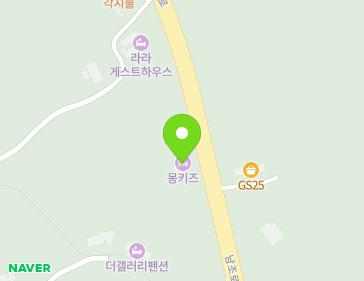 제주특별자치도 제주시 조천읍 남조로 1733 지도