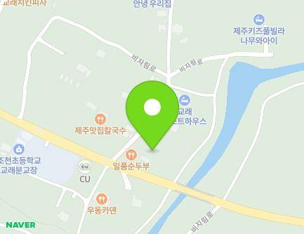 제주특별자치도 제주시 조천읍 비자림로 687 지도