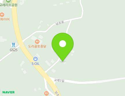 제주특별자치도 제주시 조천읍 남조로 1758-4 지도