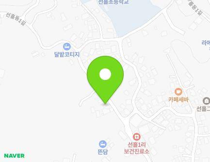 제주특별자치도 제주시 조천읍 선흘동1길 19 지도