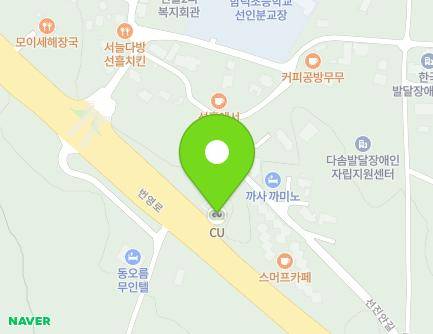 제주특별자치도 제주시 조천읍 번영로 1619 지도