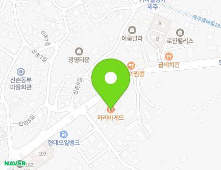 제주특별자치도 제주시 조천읍 신북로 86 (라스위트) 지도
