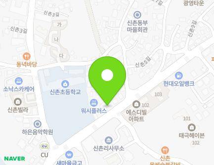 제주특별자치도 제주시 조천읍 신북로 57 지도