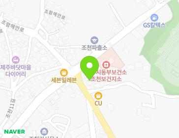 제주특별자치도 제주시 조천읍 남조로 3128 지도