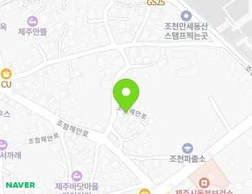 제주특별자치도 제주시 조천읍 조함해안로 10-6 지도