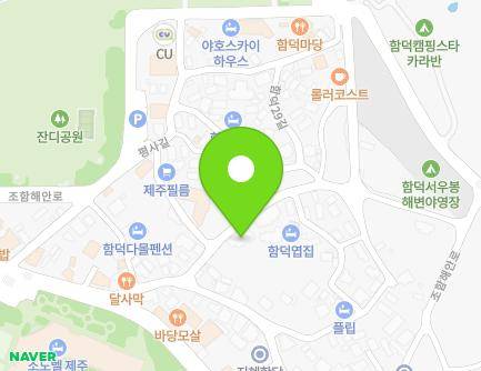 제주특별자치도 제주시 조천읍 함덕27길 28-6 지도