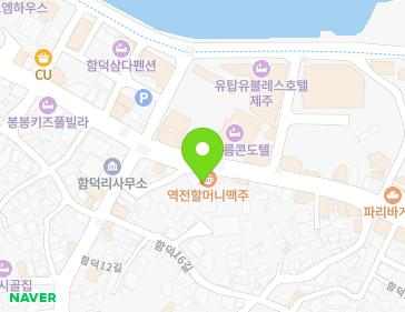 제주특별자치도 제주시 조천읍 신북로 524 지도
