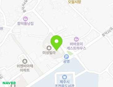 제주특별자치도 제주시 조천읍 함덕서4길 60-16 (미성연립주택) 지도