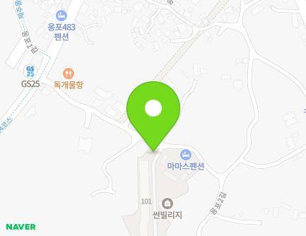 제주특별자치도 제주시 한림읍 옹포4길 20 (주암썬빌리지) 지도
