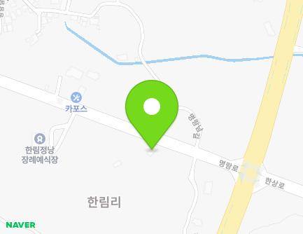 제주특별자치도 제주시 한림읍 명랑로 90 지도