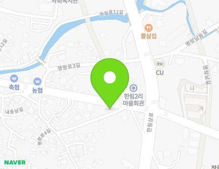 제주특별자치도 제주시 한림읍 명랑로 36 지도