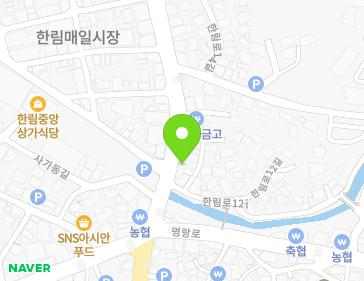 제주특별자치도 제주시 한림읍 한림로 680 지도