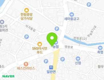 제주특별자치도 제주시 한림읍 한림로 669 지도