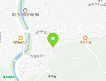 제주특별자치도 제주시 해안마을길 105-16 (해안동) 지도