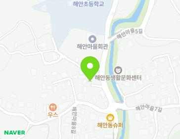제주특별자치도 제주시 해안마을길 92-1 (해안동) 지도