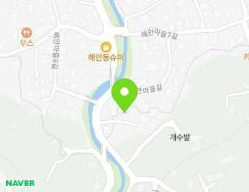 제주특별자치도 제주시 해안마을길 109-1 (해안동) 지도