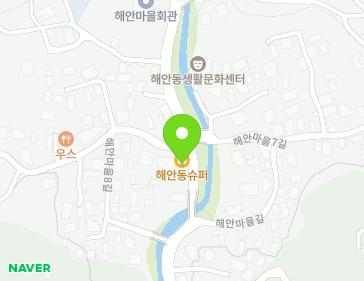 제주특별자치도 제주시 해안마을길 100 (해안동) 지도