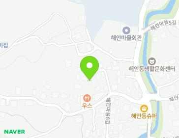 제주특별자치도 제주시 해안마을8길 8-5 (해안동) 지도