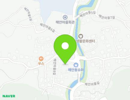 제주특별자치도 제주시 해안마을8길 3 (해안동) 지도