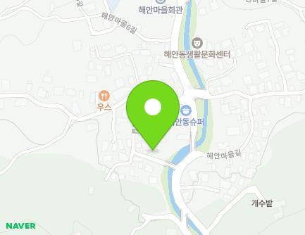 제주특별자치도 제주시 해안마을8길 9-11 (해안동) 지도