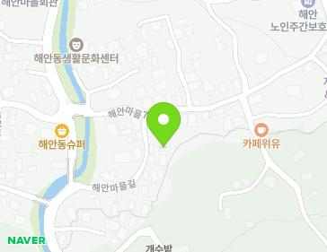 제주특별자치도 제주시 해안마을길 105-20 (해안동) 지도