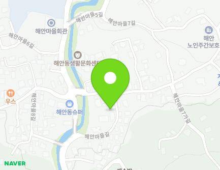 제주특별자치도 제주시 해안마을길 105-7 (해안동) 지도