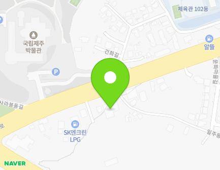 제주특별자치도 제주시 일주동로 28 (화북이동) 지도