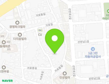제주특별자치도 제주시 거로길 31-2 (화북이동) 지도
