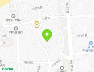 제주특별자치도 제주시 거로길 31-1 (화북이동) 지도
