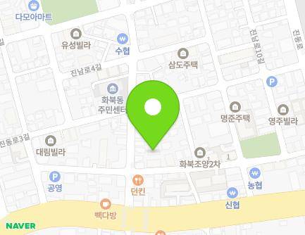 제주특별자치도 제주시 진동로1길 17-1 (화북일동, 목성빌라) 지도