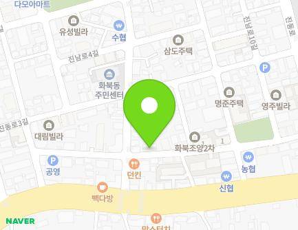 제주특별자치도 제주시 진동로1길 17 (화북일동, 목성빌라) 지도