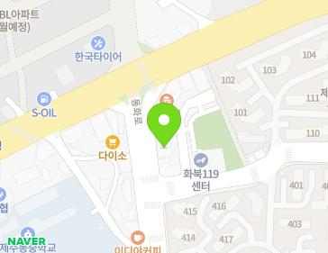 제주특별자치도 제주시 동화로 5 (화북일동, 정성빌딩) 지도