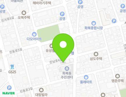 제주특별자치도 제주시 진남로4길 8-8 (화북일동, 희봉주택) 지도