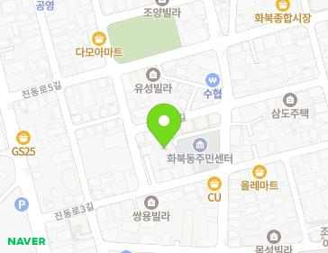 제주특별자치도 제주시 진동로3길 17-3 (화북일동, 한성주택) 지도