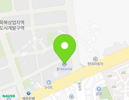 제주특별자치도 제주시 일주동로 255 (화북일동) 지도