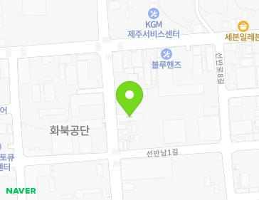 제주특별자치도 제주시 화남로 43 (화북일동) 지도