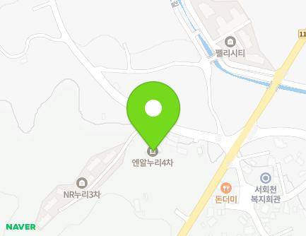 제주특별자치도 제주시 서회천서1길 11 (회천동, 엔알누리4차) 지도