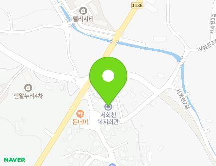 제주특별자치도 제주시 서회천길 33 (회천동, 서회천마을회관) 지도