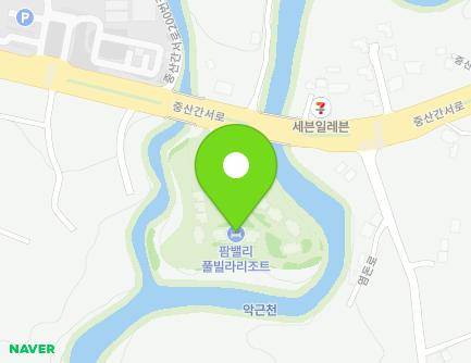제주특별자치도 서귀포시 중산간서로 193 (강정동, 팜벨리리조트) 지도