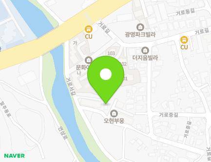 제주특별자치도 제주시 거로서길 15-1 (화북이동) 지도