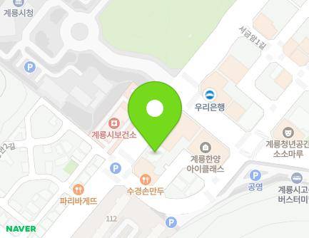 충청남도 계룡시 장안로 55 (금암동, 계룡금암동우체국) 지도