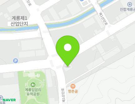 충청남도 계룡시 두마면 제1산단로 31 (지앤디협동조합) 지도