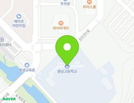 충청남도 계룡시 신도안면 신도안1길 32 (용남고등학교) 지도