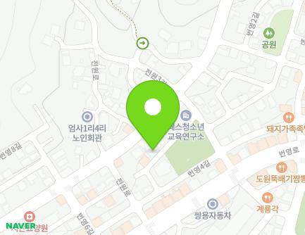 충청남도 계룡시 엄사면 번영4길 9-8 지도