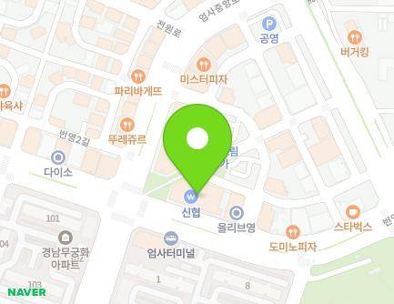 충청남도 계룡시 엄사면 번영로 26 지도