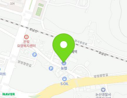충청남도 계룡시 엄사면 양정향한길 12 지도